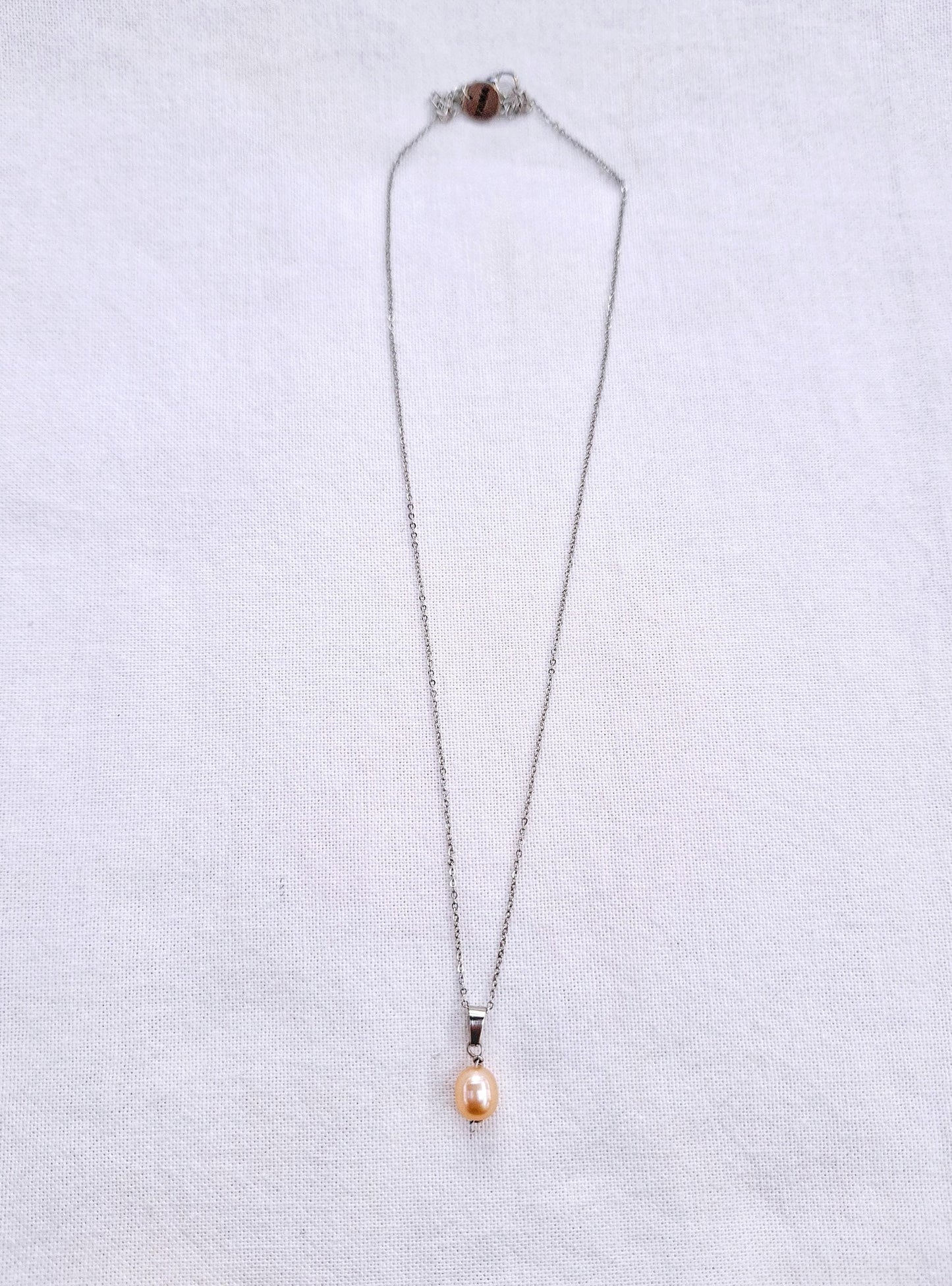 The Pink One - Necklace in silver or gold