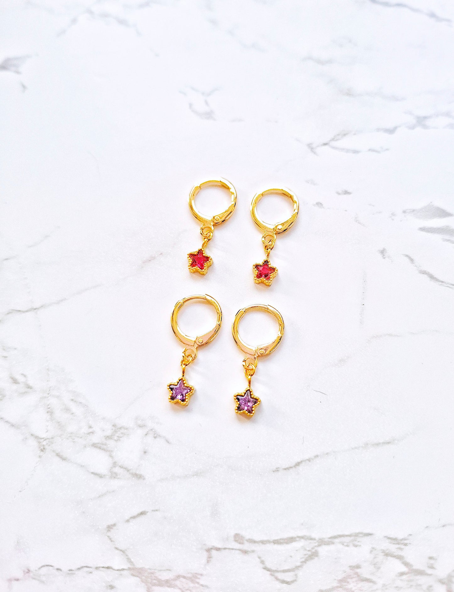 Star earrings
