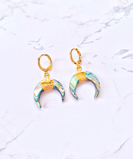 RABA gold earrings