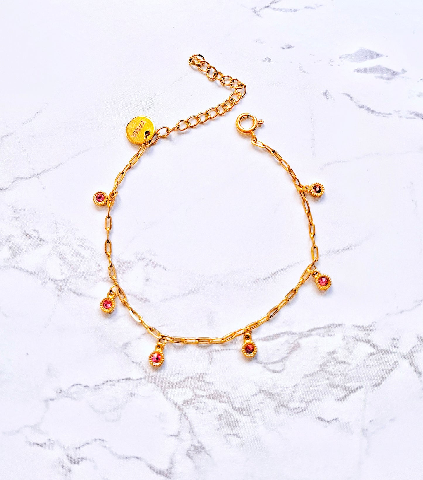 Lori Pink Tourmaline bracelet