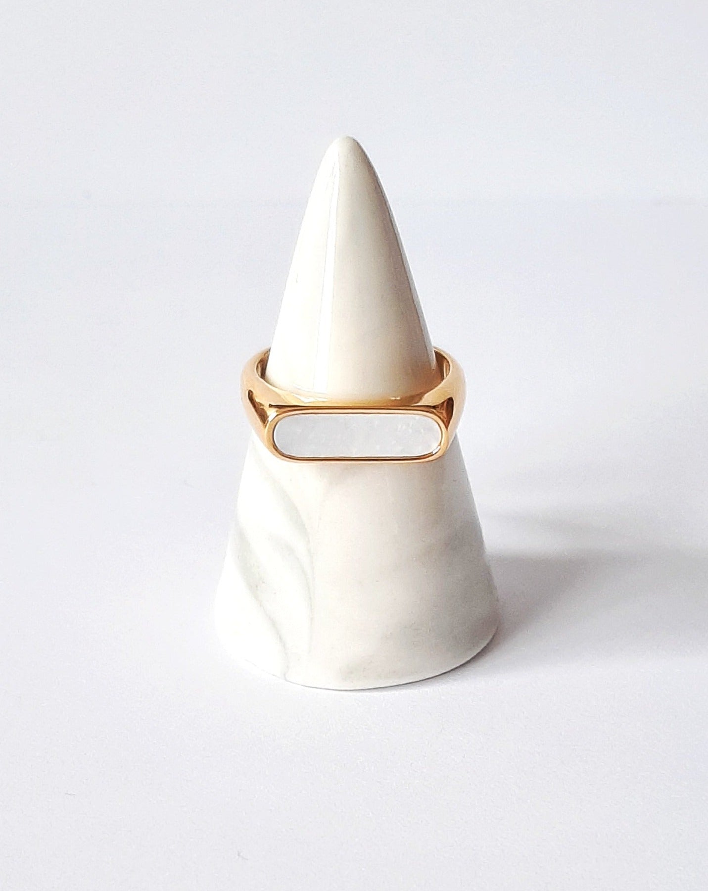 Ring Shelly Pearl (gold)