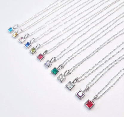 Birthstones Silver