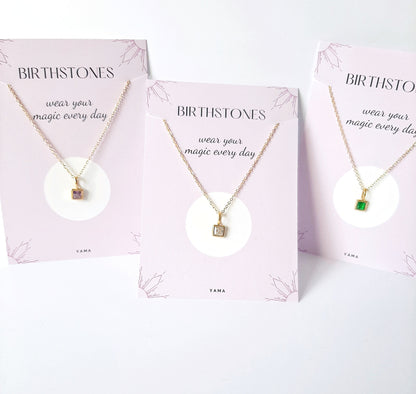 Birthstones !pendant only!