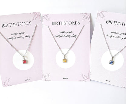 Birthstones !pendant only!