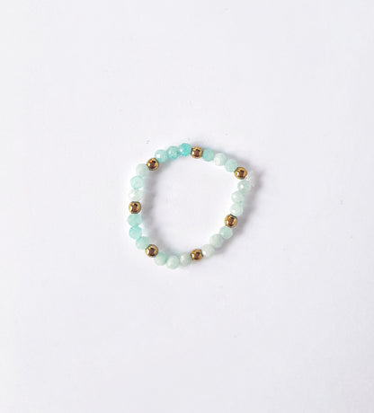 Beda crystal bead rings