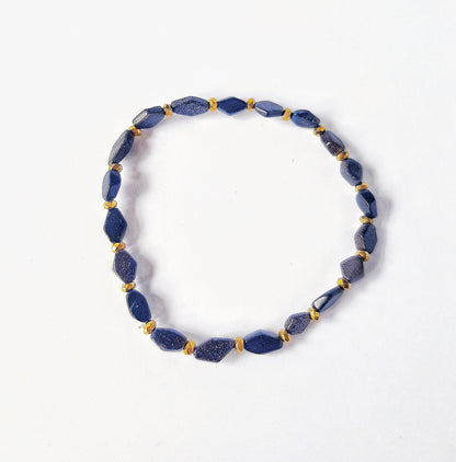 Ria Blue Goldstone bracelet