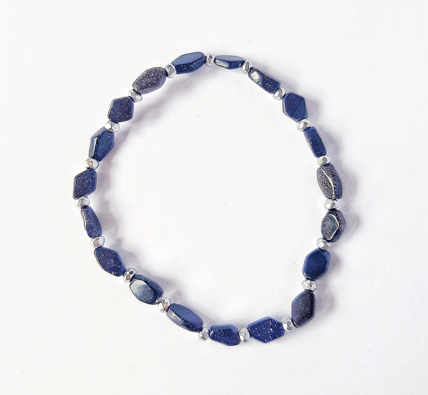 Ria Blue Goldstone bracelet