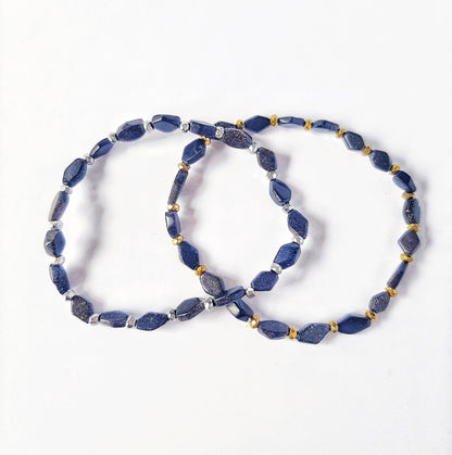 Ria Blue Goldstone bracelet