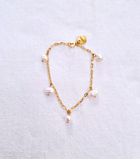 The Irregular - Bracelet in gold or silver