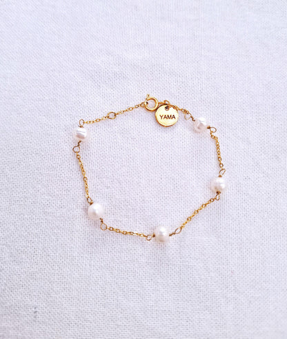 The Polka Dot - bracelet in gold or silver