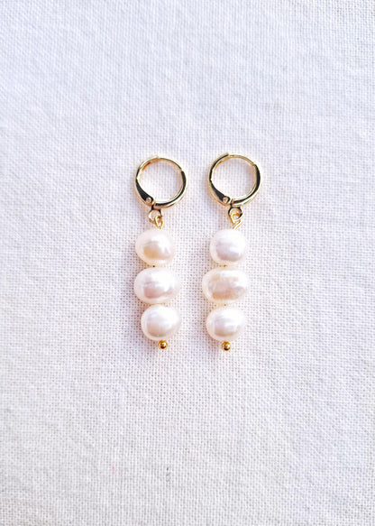 The Irregular - Earrings in silver or gold