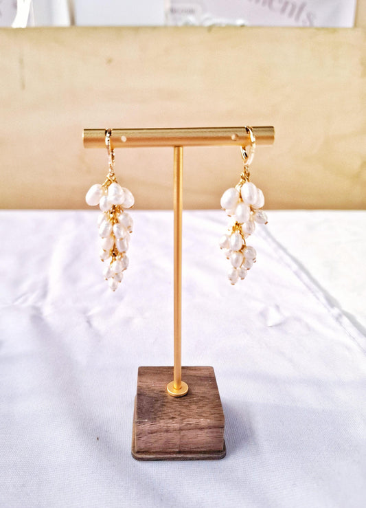 The Cloud - Earrings in silver or gold