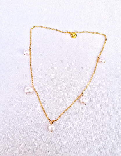 The Irregular - Necklace in silver or gold