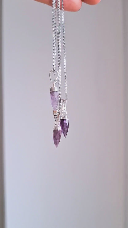 ATE silver necklaces