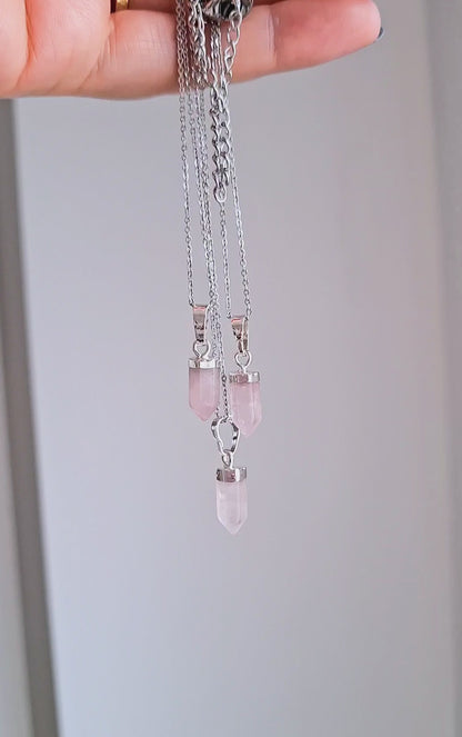 ATE silver necklaces