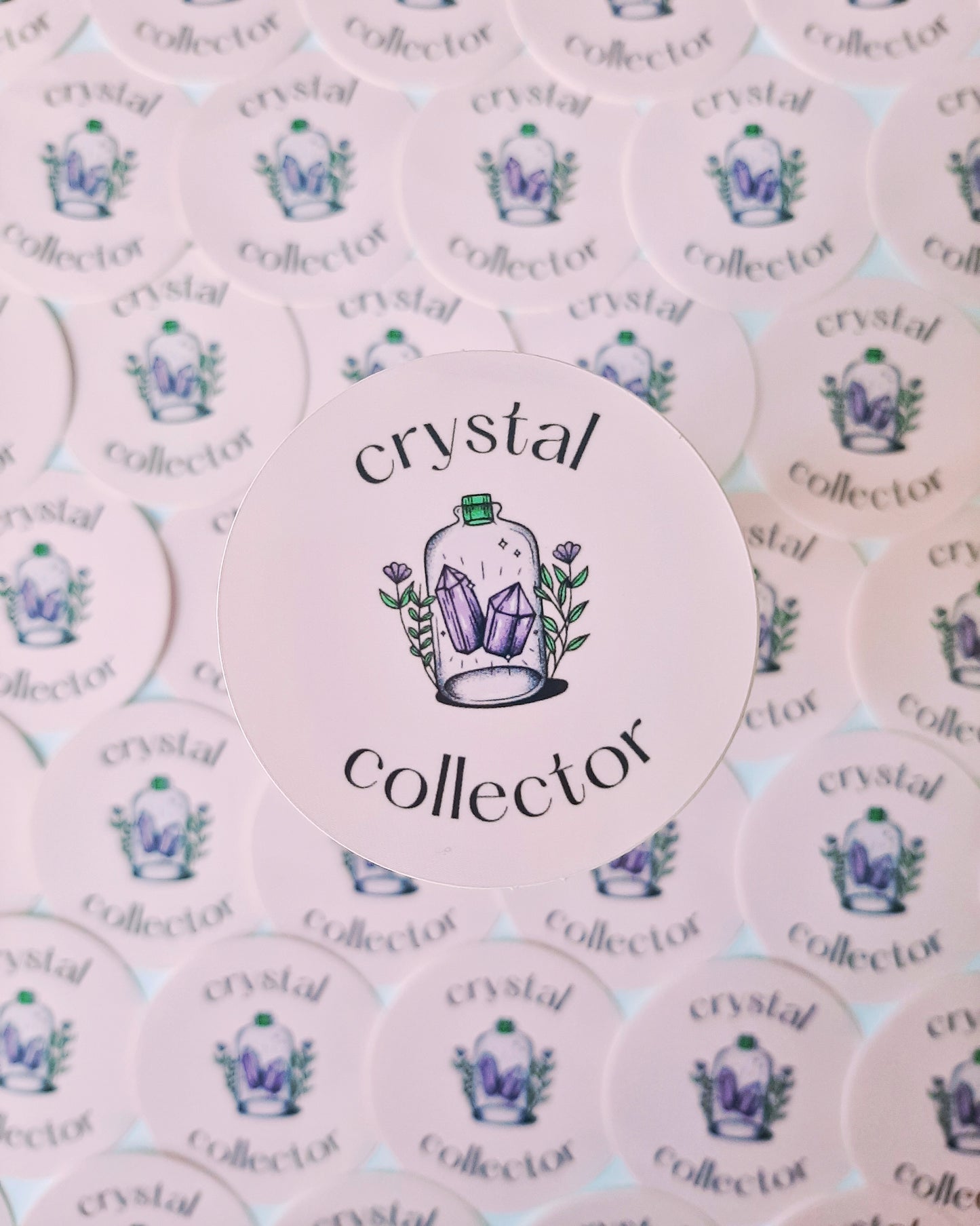 Sticker - Crystal collector