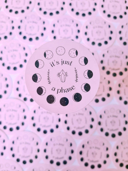 Sticker - Moon phases