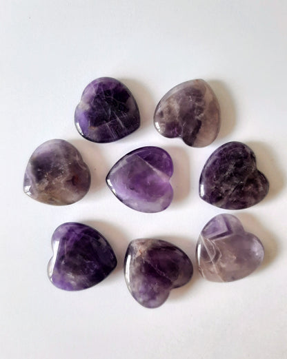 Hearts - Amethyst