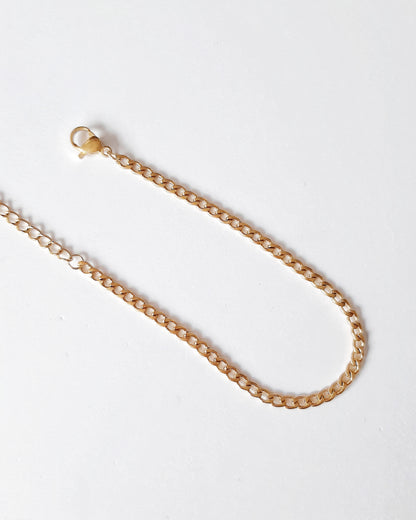 Nude chain bracelet gold