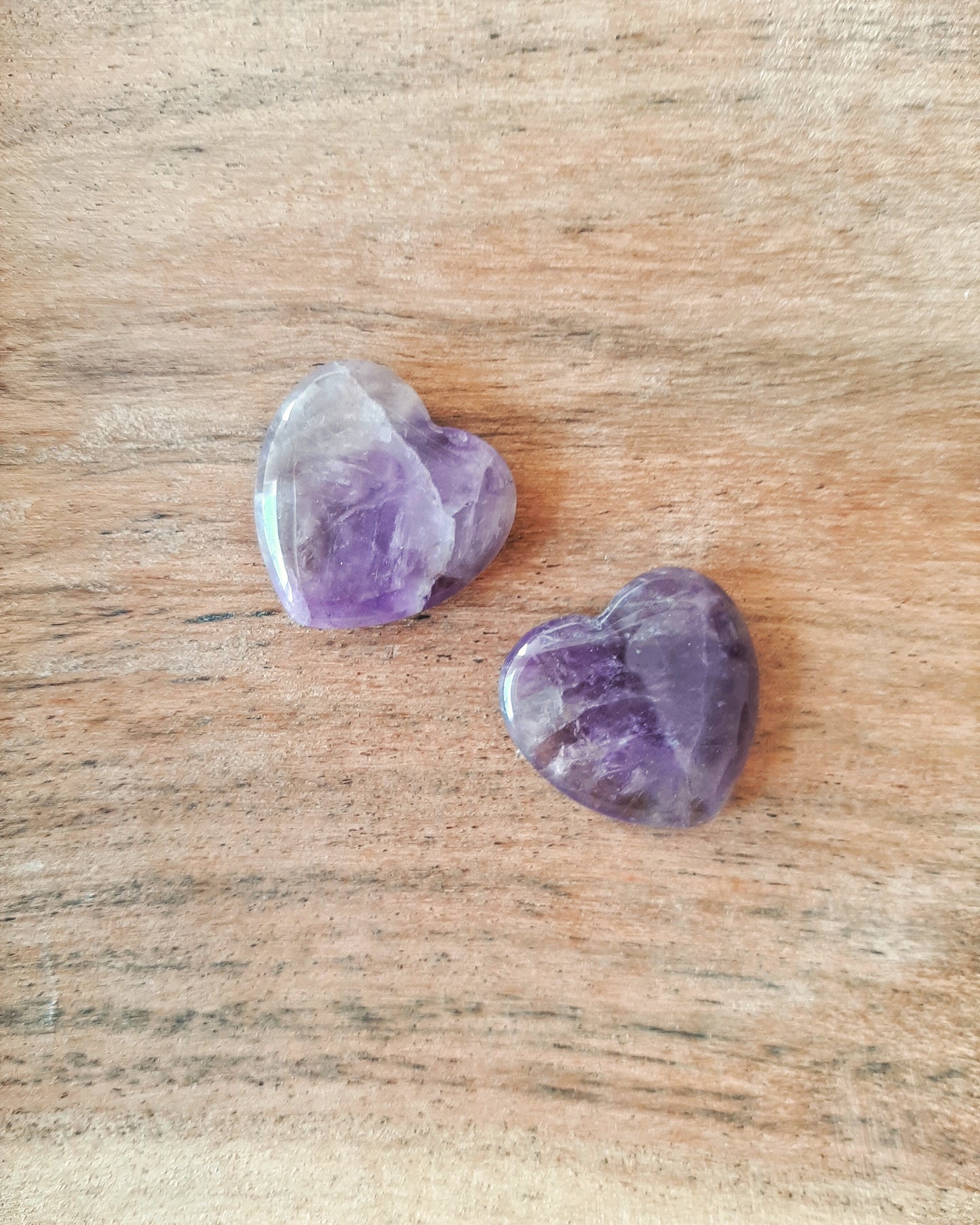 Hearts - Amethyst