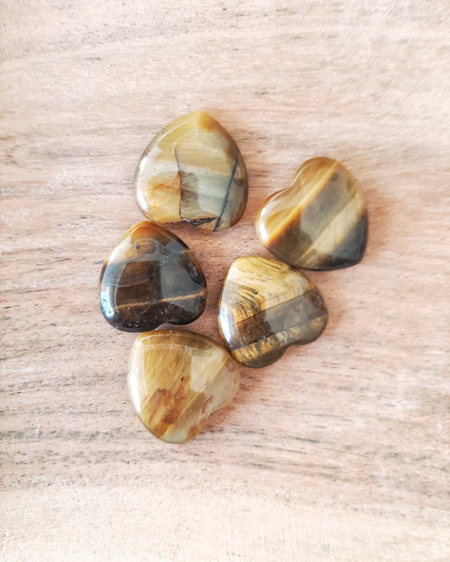 Hearts - Tiger's Eye