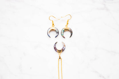 RABA gold earrings